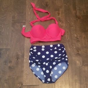 M Vintage style Swim Suit